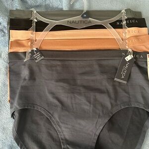 Nautica Women's Panties - Black, Gray, Peach, Beige